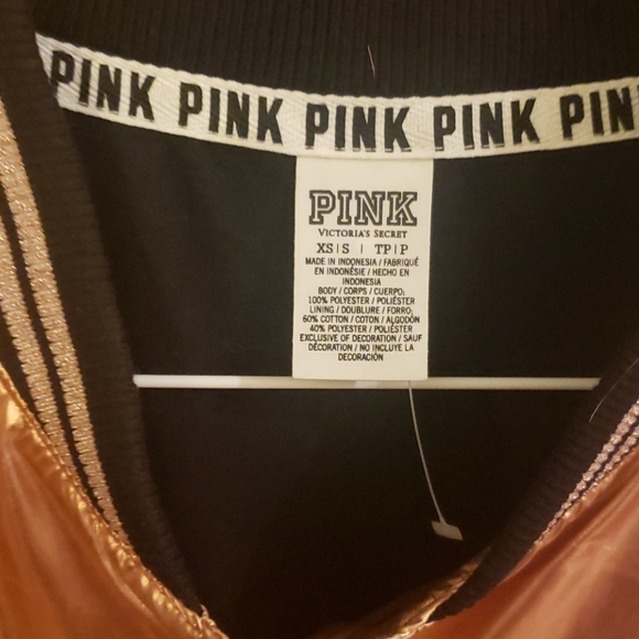PINK ** 2016 Fashion Show Limited Edition** Bomber Style jacket- only 100 made!! - Picture 6 of 9